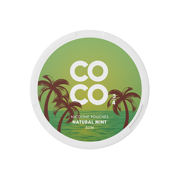 COCO Natural Mint | Nicotine Pouches aus Kokosfasern | Snushus.eu